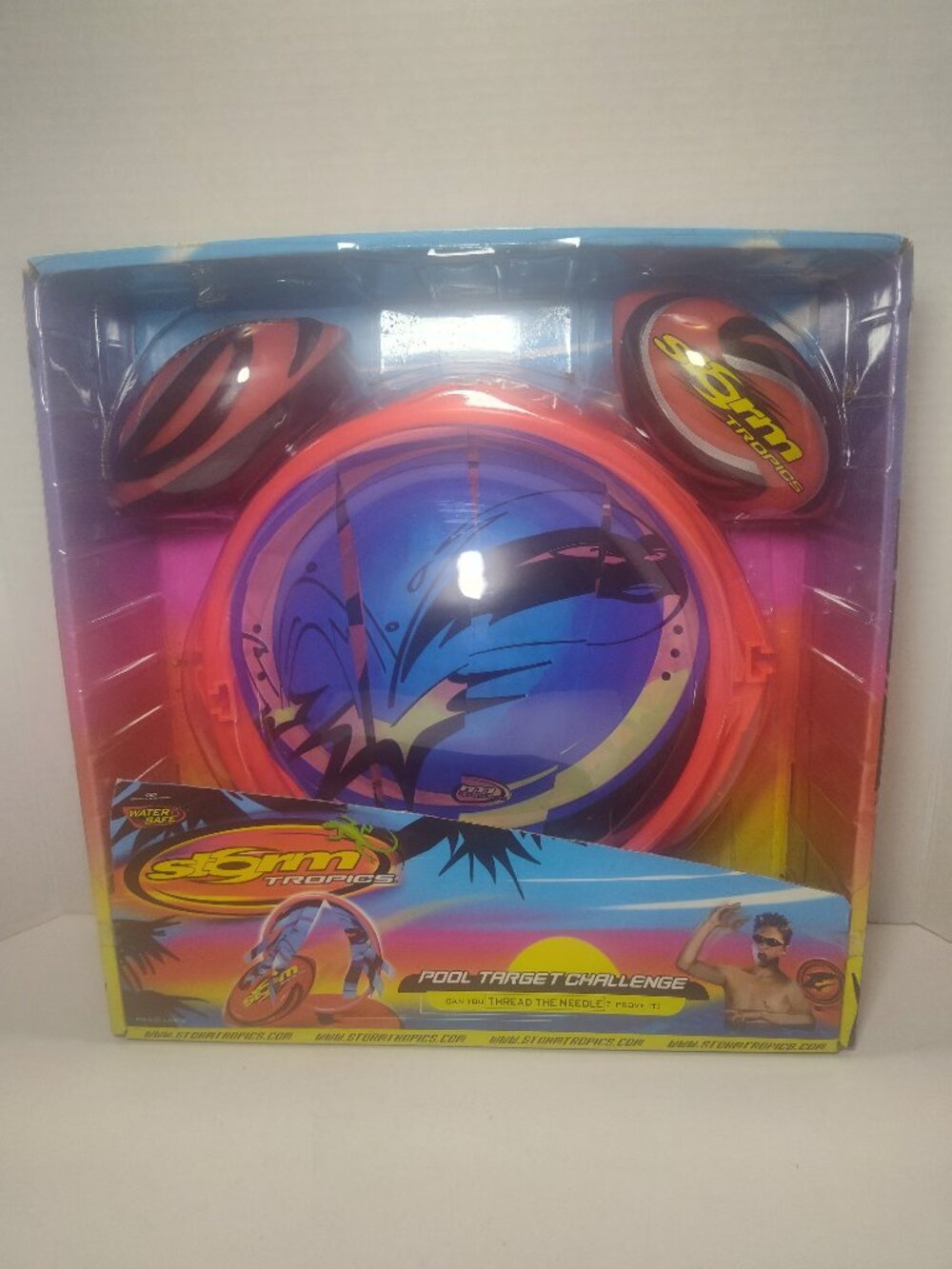 2002 Storm Tropics Pool Target Challenge New Sealed Trendmasters Vintage Game D